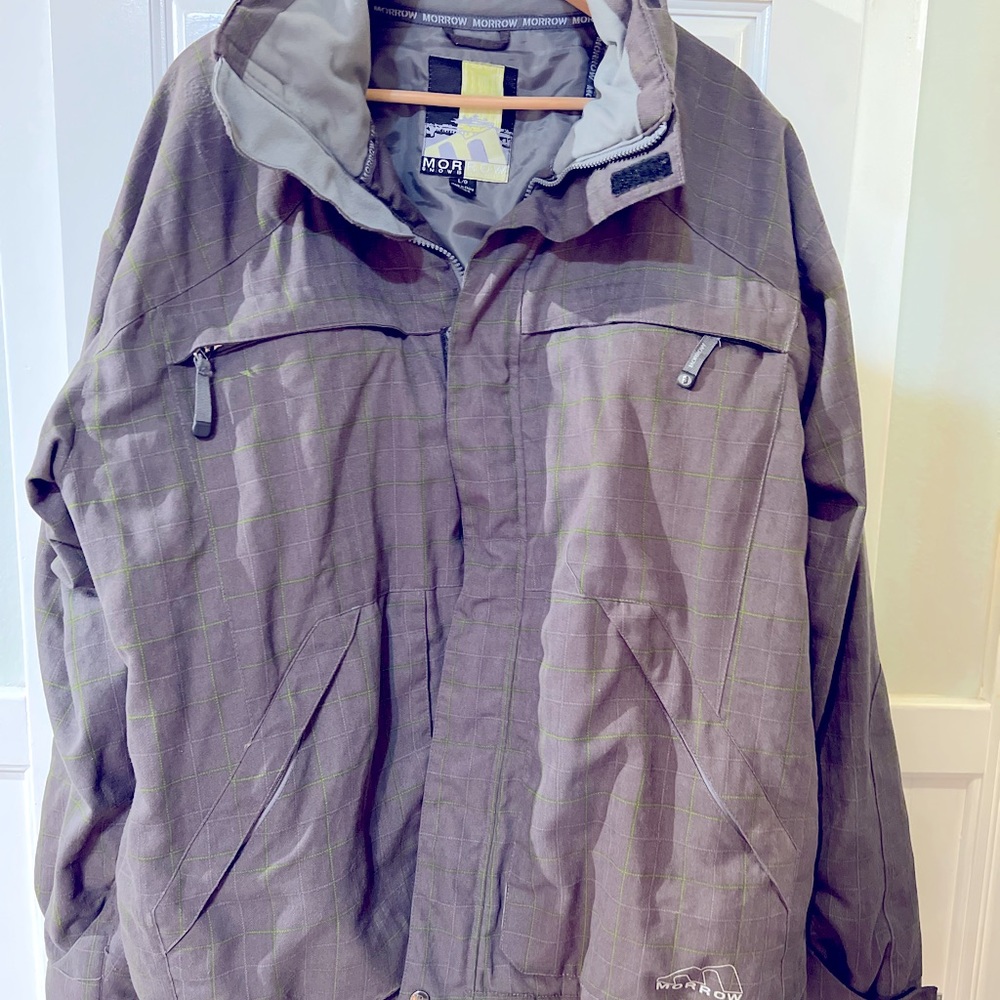 Morrow Men’s Snowboarding Jacket Size Large